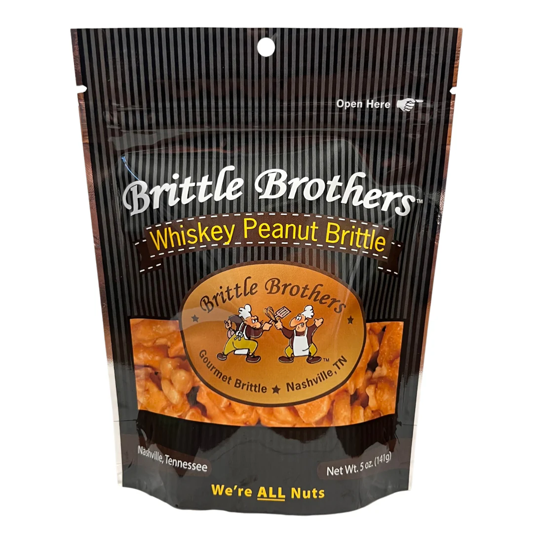 Brittle Brother's Whiskey Peanut Brittle