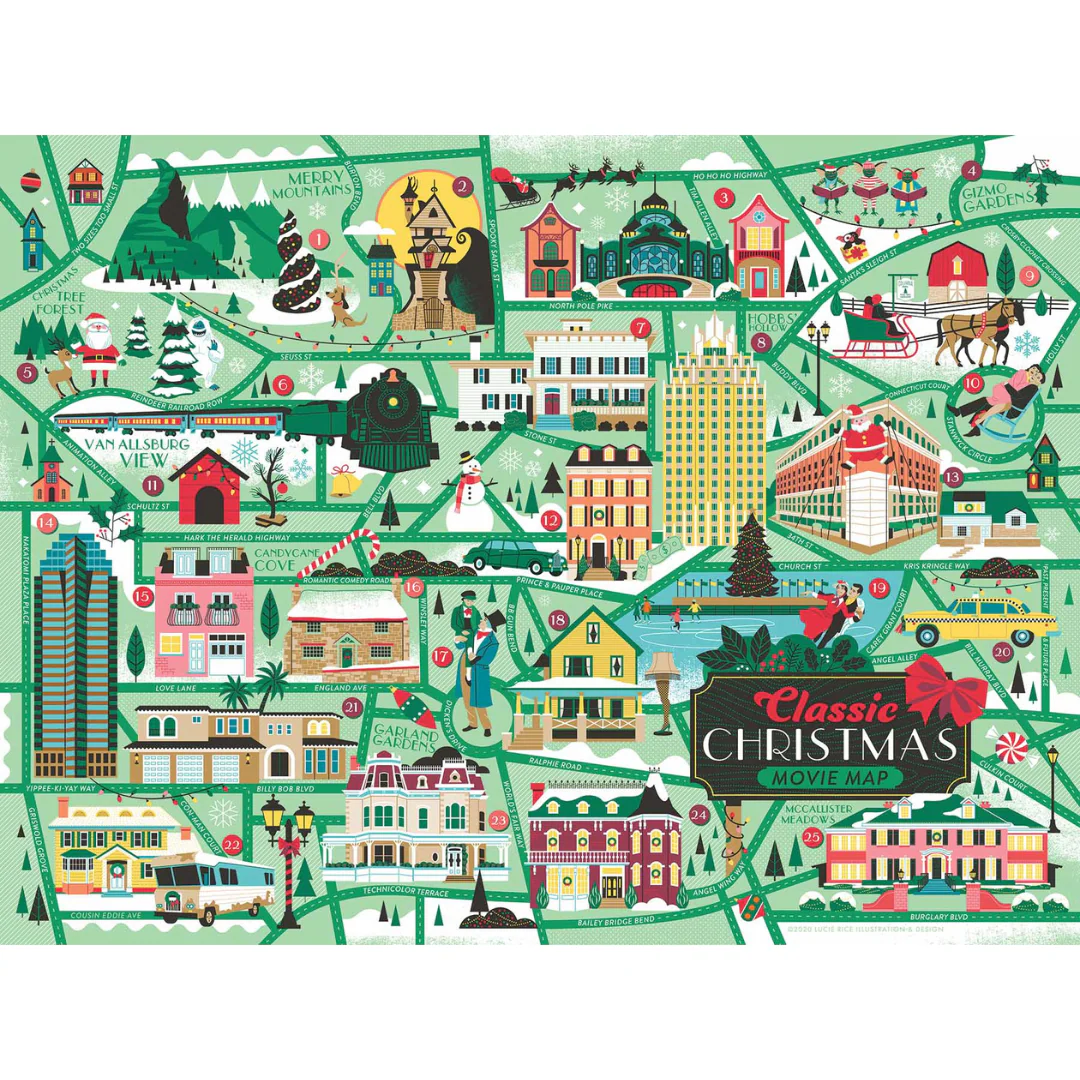 Classic Christmas Movies Puzzle - Image 2