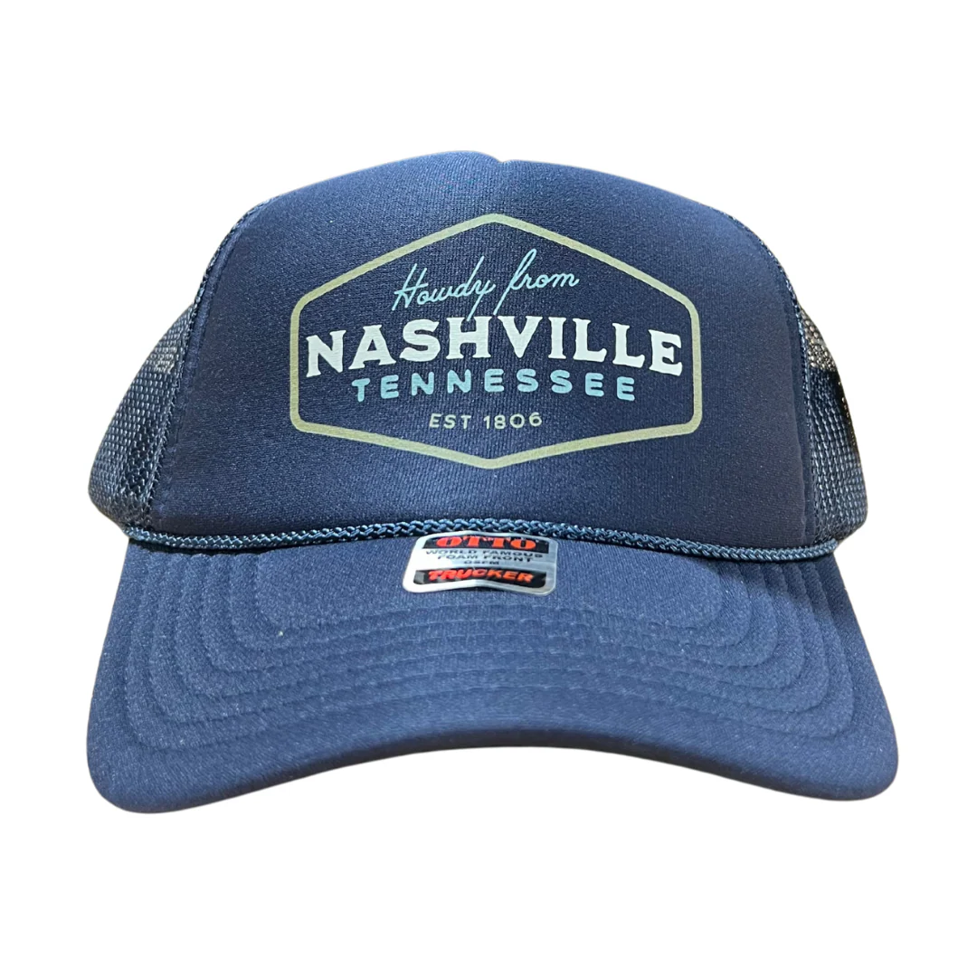 Howdy from Nashville, Tennessee Trucker Hat