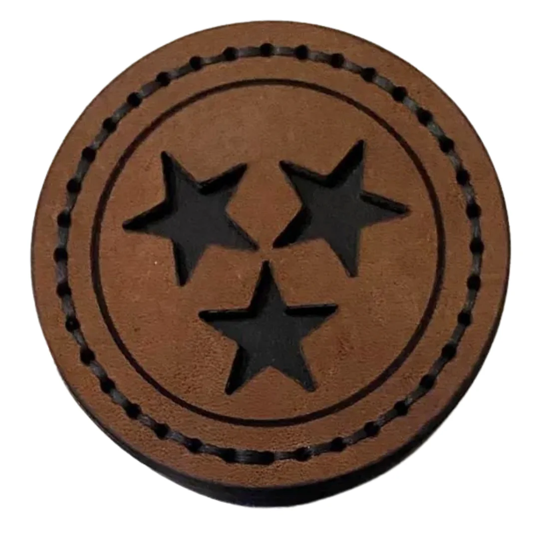 Leather Tennessee Magnets