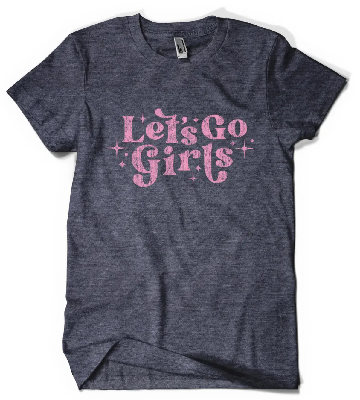 Let's Go Girls Retro Script Shirt