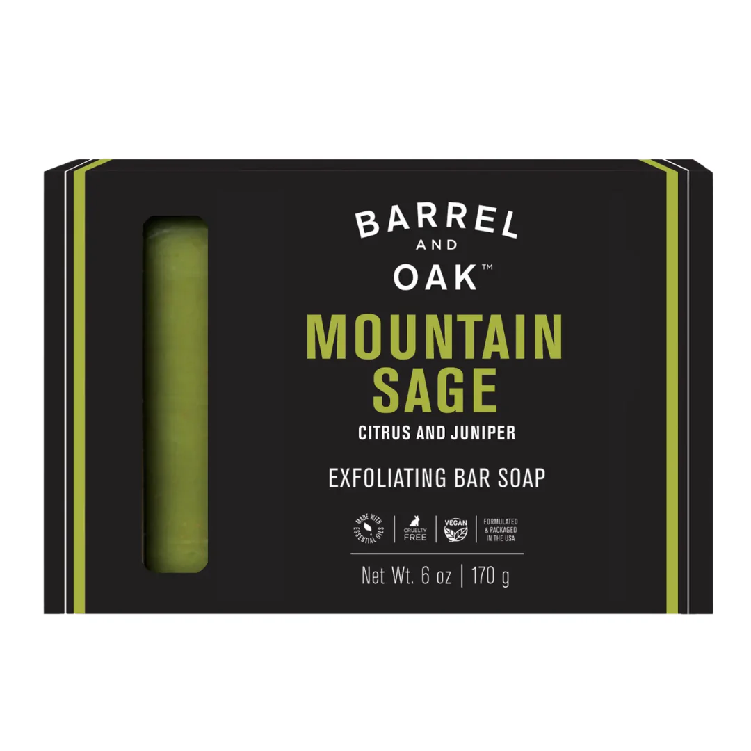 Mountain Sage Exfoliating Soap Bar
