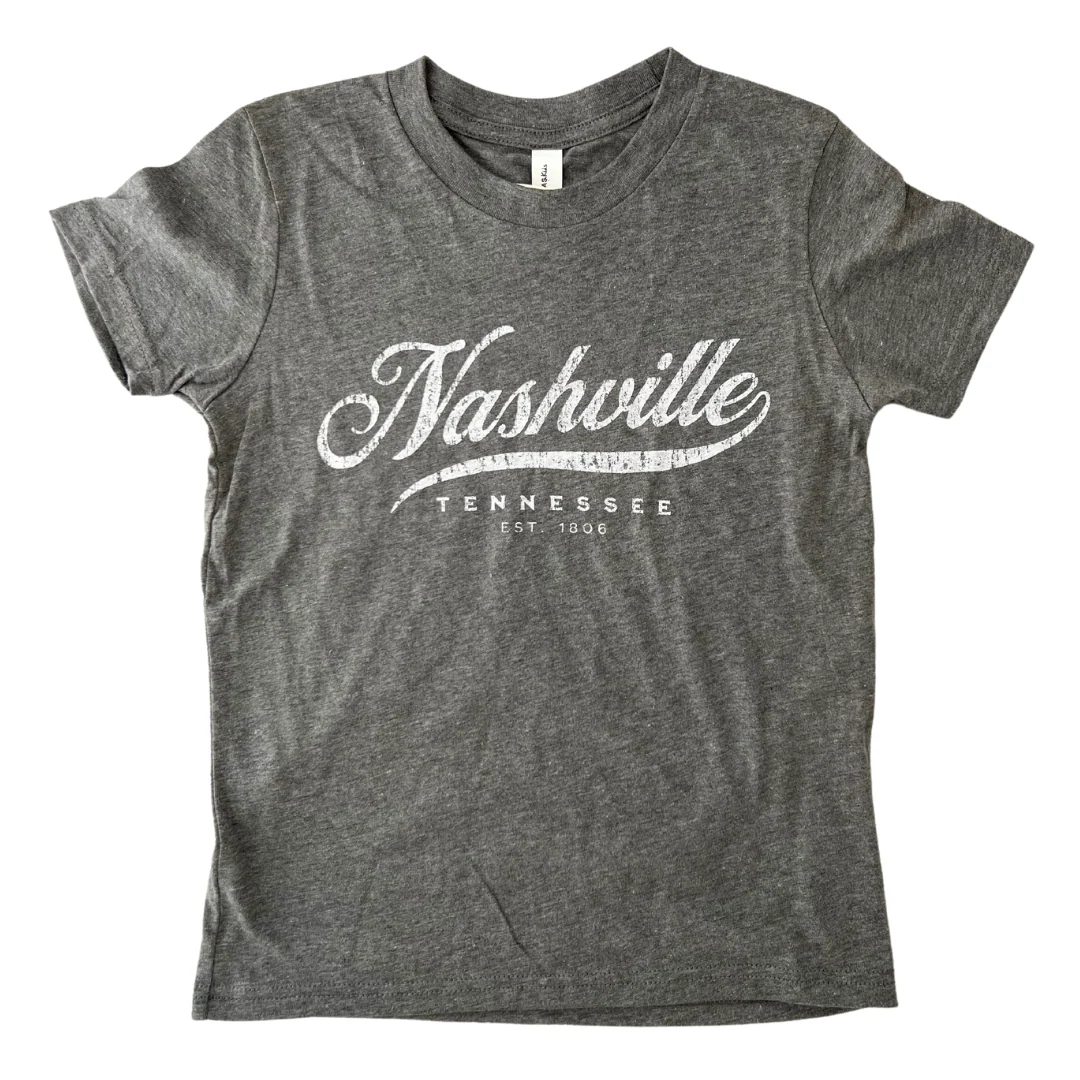 Nashville Script Youth Shirt