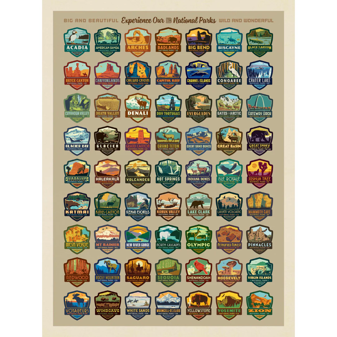 National Parks Emblem Puzzle - Image 2