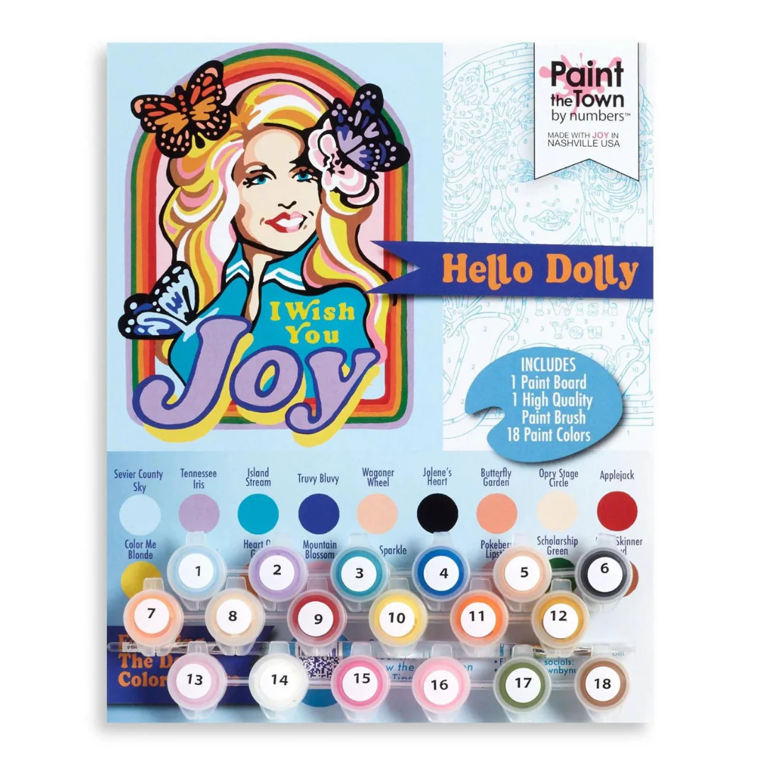 Paint the Town by Number Kit