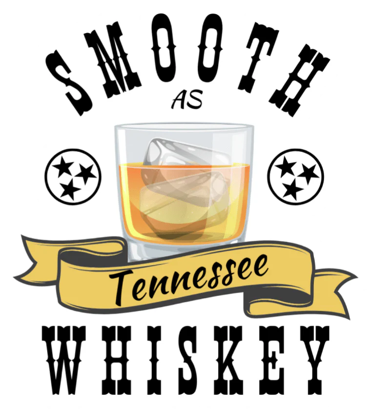 Smooth as Tennessee Whiskey Sticker
