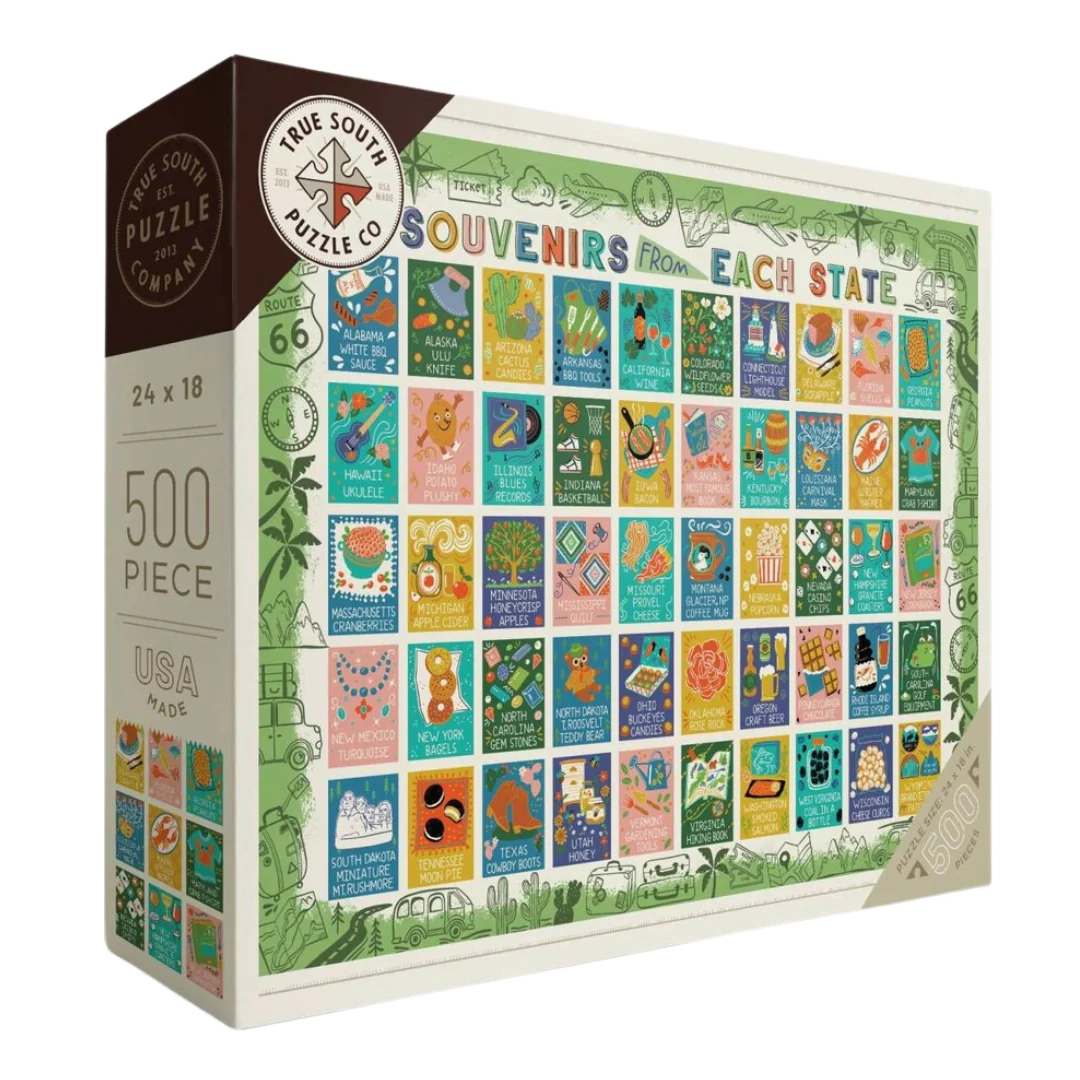 Souvenirs of the States Puzzle