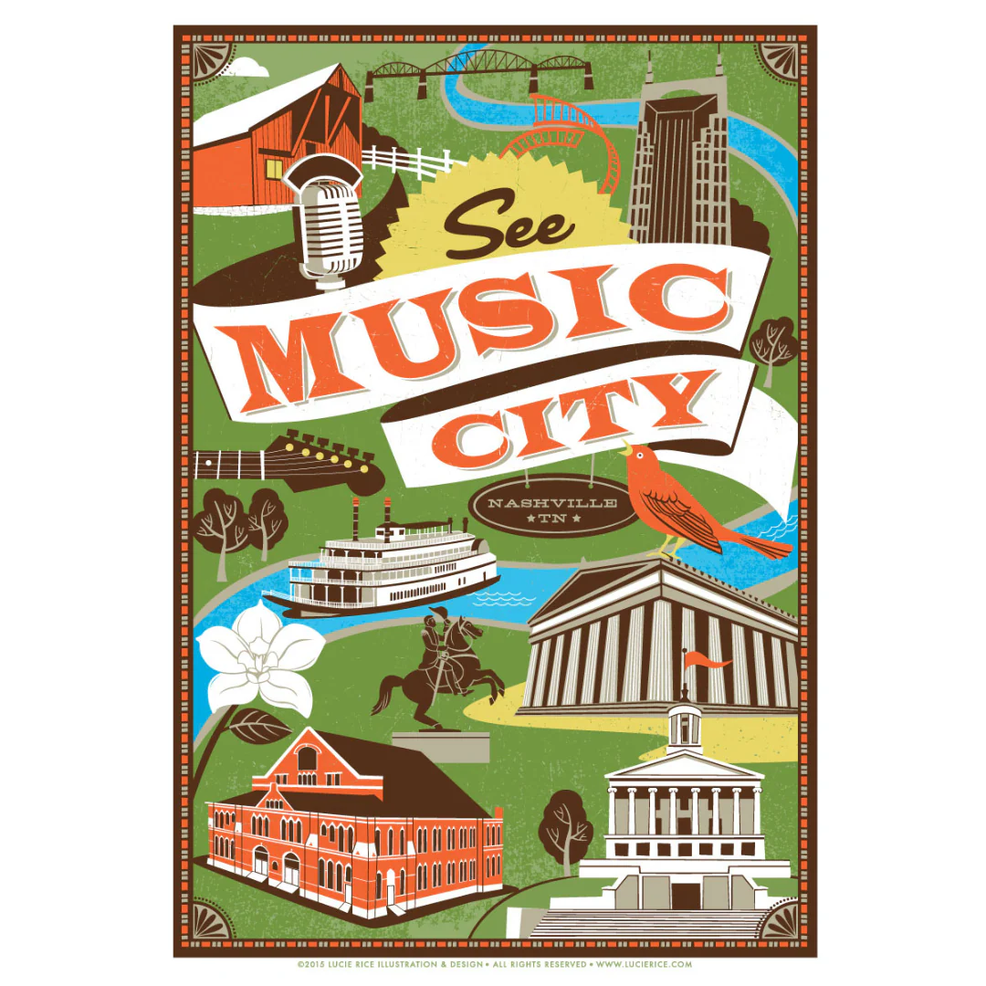 Spirit of Nashville Magnet - Image 10